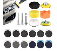 Lija para metal Set de lija con gancho y bucle para lijado acabado | Herramienta de Pulido Corrección Pintura Coche Muebles Armarios Placa de Industria Hogar Oficina Automoción Interior
