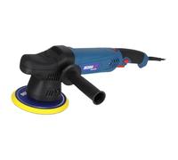 Lijadora-abrillantadora roto-orbital, eléctrica DEDRA, potencia 900W, velocidad de rotación 1500-4500 rpm, dos bandejas intercambiables 125/150mm, cable de alimentación largo