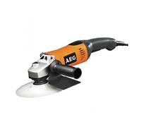 AEG Amoladora SE12-180, motor de 1200 W, diámetro de disco de 18 mm, lijadora con bloqueo de husillo BEWS18-230BL-0
