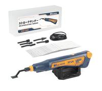 Lijadora alternativa, mini lijadora de detalles, velocidad variable y carga USB con luz LED, lijadora de bolígrafo con 6 cabezales de lijado, apto para lijar, pulir, acabar, manualidades