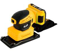 Lijadora de 3 placas inalámbrica de 13000 RPM y 20 V con batería de 2 Ah - BLIM