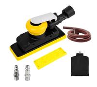 Lijadora de alta operación neumática, agarre ergonómico orbital aleatorio y operaciones de bajo ruido, herramienta eléctrica orbital aleatoria