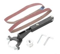 Lijadora de banda, convierte una amoladora angular en una lijadora de banda, accesorios adaptadores de lijado adecuados para trabajos de bricolaje de precisión