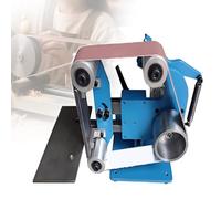 Lijadora de banda de escritorio de 750 W, cuerpo de acero duradero con 5 correas, para un pulido suave y eficiente, ideal para carpintería y metalurgia