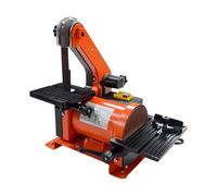 Lijadora de banda de mesa, pulidora de metales, rectificadora de cuchillas con motor de cobre for carpintería, biseladora. Alta eficiencia