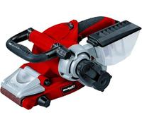 Lijadora de banda Einhell TE-BS 8540 E (850 W, electrónica de velocidad, superficie de lijado de 75x140 mm, cambio de banda de lijado sin herramientas, mango adicional, incl. 1 banda de lijado P80)