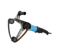 Lijadora de banda, Electric Mini Belt Sander Stainless Steel Pipe Polisher Tube Pipe Belt Sander Polisher with Variable Speed