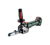 metabo Limas de cinta con batería BFVB LTX BL 90-18V, ancho de banda de lijado de 6 a 19 mm, motor sin escobillas, velocidad variable, brazo de lijado fino, trabajo en metal, para un lijado preciso