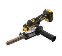 Lijadora de banda inalámbrica DCM200 de 20 V y 104° con motor sin escobillas y brazo de contacto giratorio for carpintería y pulido de metales. Para camión y barco(Without battery)