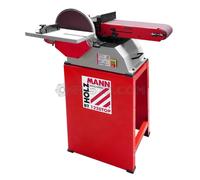 LIJADORA DE BANDA Y DISCO INCLINABLE CON BANCO HOLZMANN BT1220TOP 230V