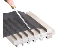 Lijadora de Cantos para Cuero - Bloque Pulidor Para Manualidades | Almohadilla De Acabado Para Piel - Para Zapatos, Monederos, Carteras, Bolsos, Cinturones, Muebles Del Hogar, Industria Y Manualidades