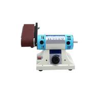 Lijadora de cinta de 350x50mm, máquina de grabado multifuncional de escritorio, amoladora de mesa, pulidora de Jade y Metal for carpintería(320W left belt sande)