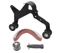 Lijadora de Cinta Mini, Pulidora para Tubos de Acero Inoxidable, Herramienta de Esmerilado y Pulido - Alta Precisión, Cintas Abrasivas Reemplazables, Ideal para DIY y Taller (M10)