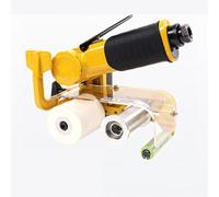 Lijadora de correa neumática 60x260mm, pulidora de metal de 10000 RPM para acero de aluminio.Control de vibración de bajo ruido.Agarre Ergonómico.Incluye 20 Cinturones.Ideal para la reparación de carr