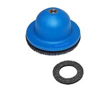 Lijadora de cubo de rueda de 1/2", amoladora de cabeza esférica de carburo de silicio extraíble con interior de 90 mm de diámetro, diámetro exterior de 150 mm, lijadora para limpiar llantas y eliminar