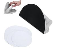 Lijadora de Esquinas para Paneles de Yeso, Herramienta Autoadhesiva de Lija Angular Semicircular con 10 Hojas de Lija de Grano 180, Herramienta de Pulido Angular, Lijadora Manual para Pulir y Lijar