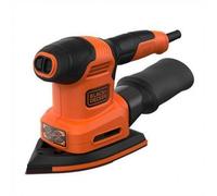 Lijadora de madera multinivel con cable Black & Decker 200W 4IN1- BEW200-QS