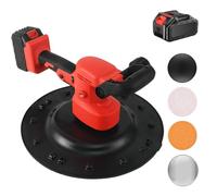 Lijadora de mano para paneles de yeso con 6 velocidades ajustables, rápida disipación del calor e interruptor impermeable para un alisado y pulido eficiente de la pared