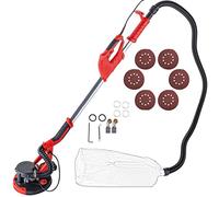 Lijadora de paneles de yeso de 850W, velocidad Variable, 800-1750RPM, sin polvo, lijadora eléctrica de cal for pared, potencia de la máquina de pulir