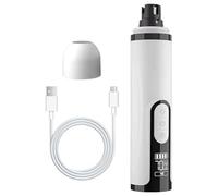 Lijadora De Pestañas para Perros Silenciosa 3 Velocidades,Cortacésped Eléctrico Recargable para Mascotas - Herramienta De Aseo Inalámbrico con Luz LED para Casa Gatito Gato Cachorro Manicura