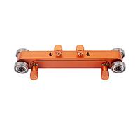 Lijadora de puente de guitarra, ajustable, para tuercas de guitarra, herramienta luthier para instrumentos de bajo