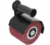 Lijadora de pulido de metal de mano, máquina pulidora angular, rueda de fijación para pulido de madera, metal, acero inoxidable (5/20.3 cm-11)