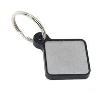 Lijadora de punta de taco de piscina y herramienta de reparación, diseño portátil de aleación de aluminio con llavero (negro)