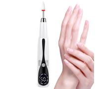 Lijadora de uñas eléctrica, 3 modos de visualización LED ajustable, de uñas recargable, pulidora de manicura, molinillo profesional de manicura y para mujeres, pulidoras