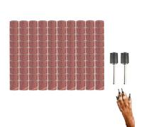 - Lijadora de uñas - Kit de 1,5 Pulgadas | Juego de Accesorios de Papel de Lija - Bandas de de Repuesto, vástagos de Pulido para un Cuidado Suave y sin estrés y Cuidado de Las Garras del Perro