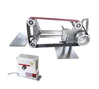 Lijadora eléctrica, Amoladora lijadora de banda 750W, 1200x50mm, máquina pulidora velocidad Variable, afiladora bordes