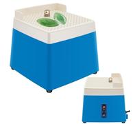 Lijadora eléctrica de cristal mini, 65 W, 4200 rpm, cabezal de pulido de diamante para un lijado preciso de vidrio, cerámica, mosaico, jade y piedra, lijadora de mesa para bricolaje, artesanía, taller