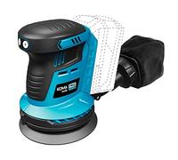 Lijadora excentrica 20v brushless (sin batería ni cargador) 13x30x15cm koma tools pro series battery