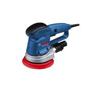 Bosch GEX 34-150 Professional Lijadora rotorbital 12000 RPM 24000 OPM Negro, Azul, Gris, Rojo