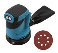 Lijadora excéntrica de 125 mm con 6 niveles de potencia - Compatible con batería Makita de 18 V