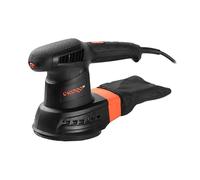 Lijadora Excéntrica Dnipro-M PE-50S 500W, incluye 20 Discos de Lijado | Motor sin escobillas, hasta 50% más vida útil │ Incluye discos P40, P80, P120 y P240 │ Diseño ergonómico antideslizante