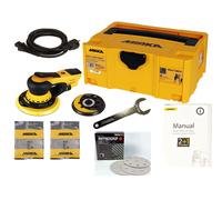 Lijadora Excéntrica Eléctrica Mirka DEROS 5650CV Set + 50 Lijas Y Estuche Gratis