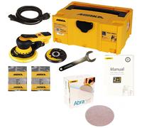 Lijadora Excéntrica Eléctrico Mirka Deros 5650CV Set + 50 Abranet Discos & Funda