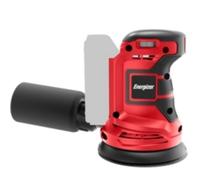 Lijadora Excéntrica Energizer 3SD02/ 350W/ Incluye 10 Lijas/ Sin Batería ni Cargador