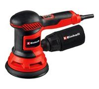 Einhell Lijadora excéntrica TC-RS 425 E (425 W, plato de lija Ø 125 mm, máx. número de vibraciones 26000 min-1, círculo oscilante 2,5 mm, incl. papel de lija cada vez 1 P60, P80, P120)