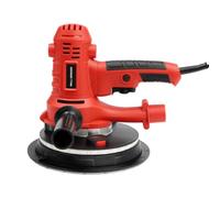 Lijadora manual de 800 W para paneles de yeso, LED, lijadora de pared con | Lijadora de discos para paneles de yeso, placa de 180 mm, velocidad variable, para pared y techo, enchufe europeo