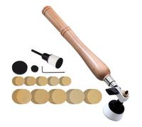 Lijadora manual para madera, pequeña lijadora para espacios estrechos, pulidora de mano, herramientas de lijado de madera, herramientas de carpintería, lijadora para manualidades con 2 cabezales de