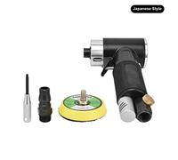 Lijadora Neumática 2in Kit Pulidora Orbital 12000rpm 0.6-0.8MPA - Alta Durabilidad y Diseño en Ángulo para Uso en Espacios Reducidos y Profesionales (Estilo japonés)