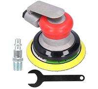Lijadora neumática de pulido de 5 pulgadas | 10000 rpm para detalles de automóviles/caza / restauración de metales | KP - 6500 lijadora neumática de entrada de aire (estilo estadounidense)