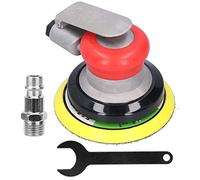 Lijadora neumática de pulido de 5 pulgadas | 10000 rpm para detalles de automóviles/caza / restauración de metales | KP - 6500 lijadora neumática de entrada neumática (estilo europeo)