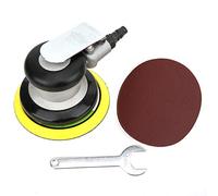 Lijadora neumática KP - 6504, herramienta de pulido de lijadora de aire de 5 pulgadas, mini máquina pulidora con conector rápido japonés, alta velocidad de 10000 RPM para pulido