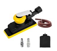 Lijadora neumática multiuso, lijadora orbital aleatoria, adecuada tanto para proyectos profesionales como para proyectos de bricolaje, lijadora orbital aleatoria de aire, máquina pulidora neumática