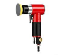 Lijadora neumática neumática de 15000 RPM y pulidora ligera para metal para eliminación de óxido de superficie, detalles de automóviles con discos de 1 2 3 pulgadas (A)
