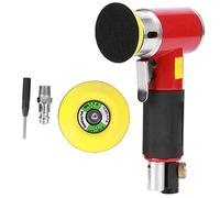 Lijadora Neumática Orbital, Pulidora Aire de Coche, Kit Compacto 50mm - 73mm - Alta Eficiencia, Doble Rotación Excéntrica, Ideal para Automoción y Moto