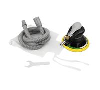 Lijadora Orbital Aleatoria De Aire 6'', Palma Neumática Alta Resistencia Con Manguera Y Bolsa, Pulidora, Lijado For Metal Automóviles Lijado Fino