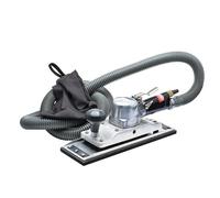 LIJADORA Orbital de aire de 330x90mm, máquina de lijado neumática rectangular con recolección de polvo, 5000RPM for pulido de muebles de madera